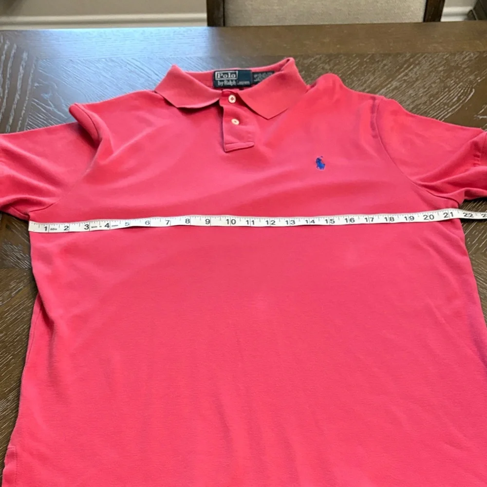 Polo Ralph Lauren blue label spring red shirt sleeve polo shirt Size L